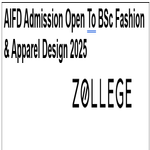 AIFD Admission Open To BSc Fashion and Apparel Design 2025